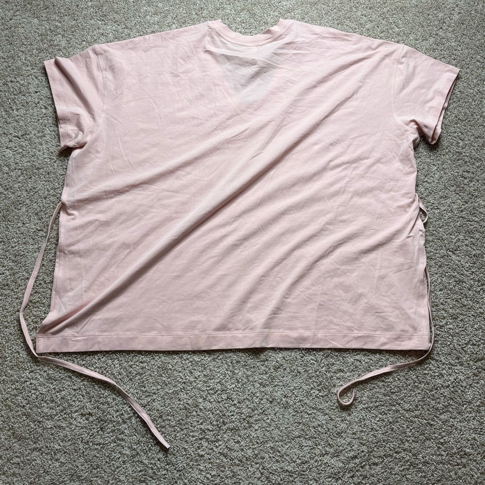 Lululemon Side Tie V-Neck T-Shirt - Picture 2 of 6